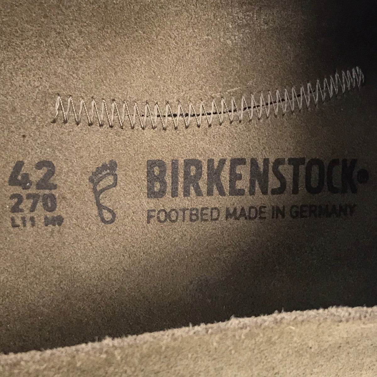 BIRKENSTOCK Naples Wrapped スリッポン 古着・中古-6枚目のアイテム画像