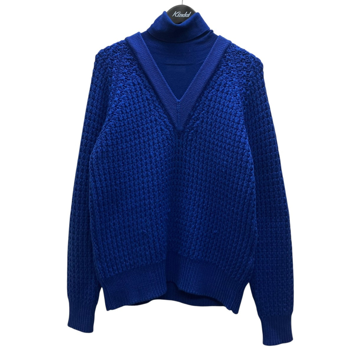 MONCLER GRENOBLE レイヤードデザインニット 古着・中古-1枚目のアイテム画像