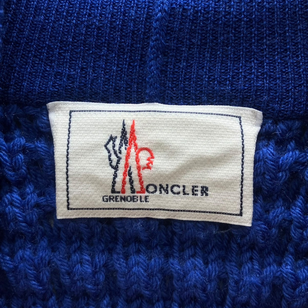 MONCLER GRENOBLE レイヤードデザインニット 古着・中古-4枚目のアイテム画像
