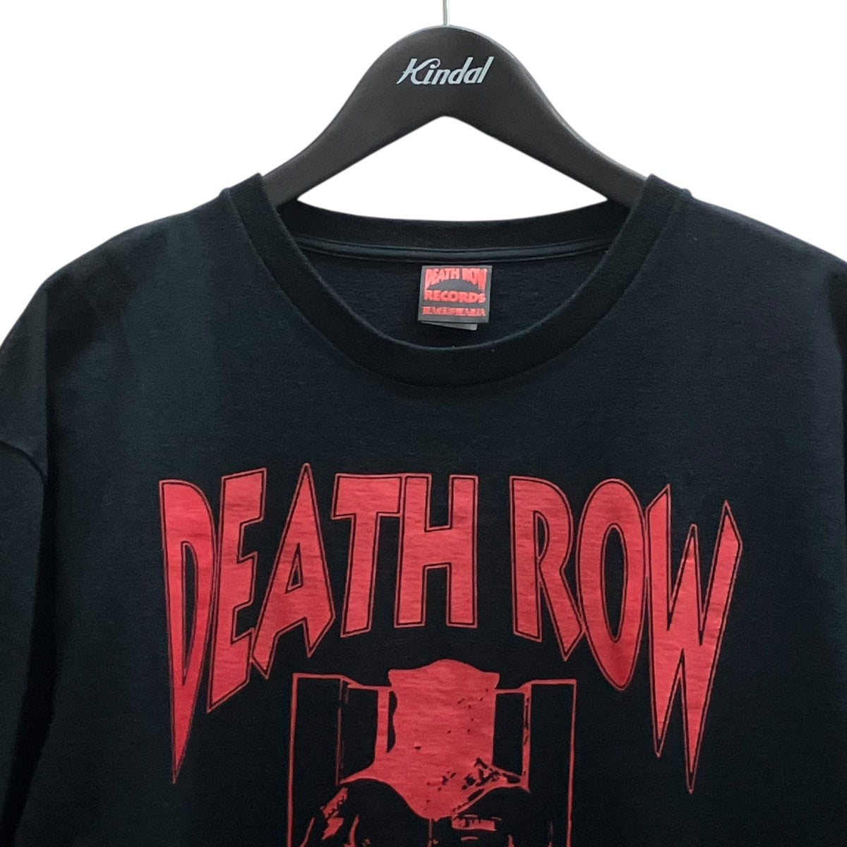 DEATH ROW RECORDS   WASHED HEAVY WEIGHT T-SHIRT プリントTシャツ