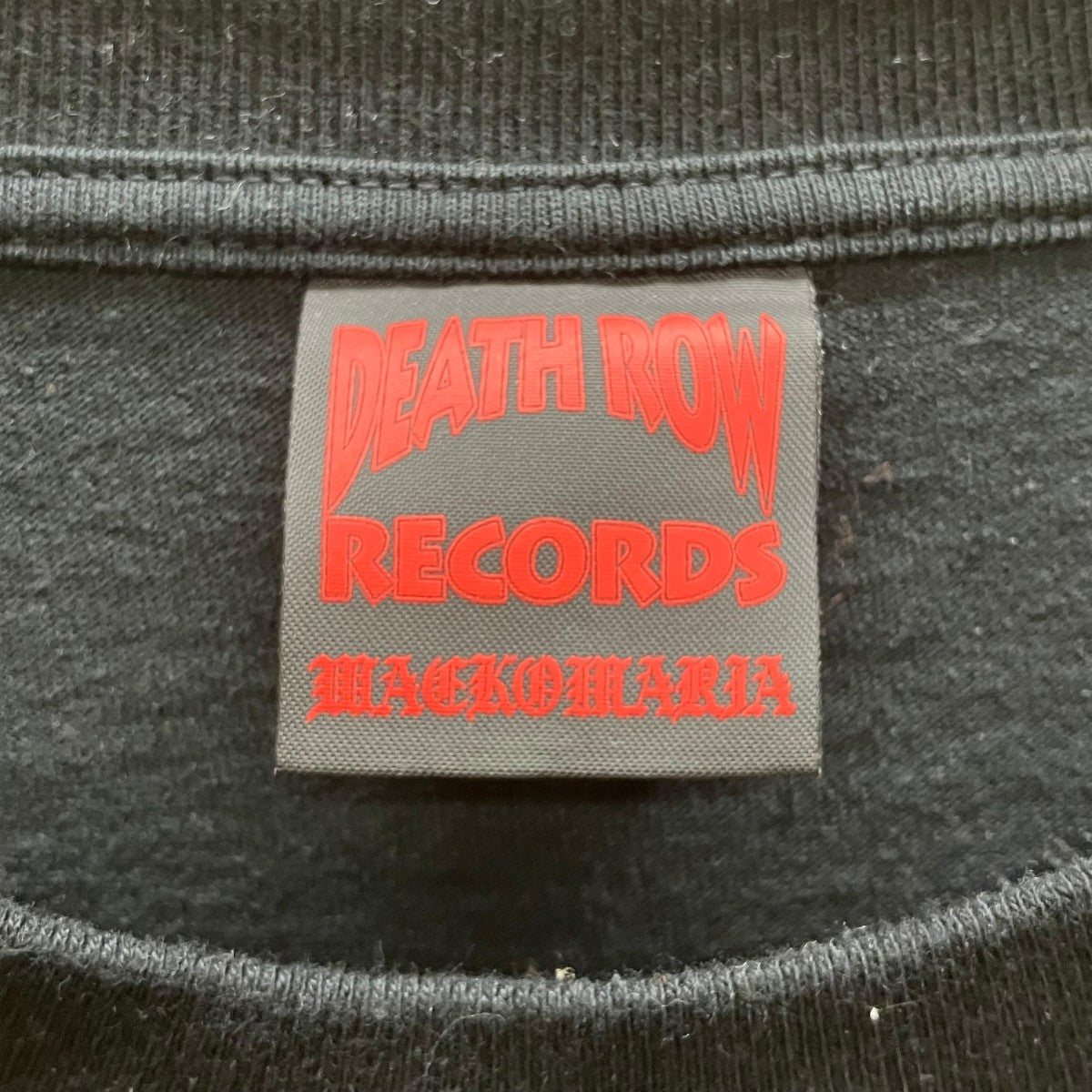 DEATH ROW RECORDS   WASHED HEAVY WEIGHT T-SHIRT プリントTシャツ
