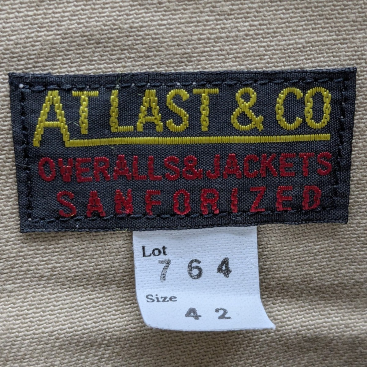 Lot 764 Sports Togs Jacketジップジャケット