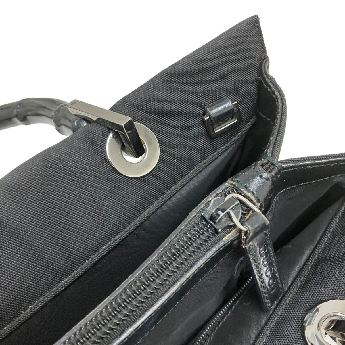 GUCCI バンブーハンドバッグ 古着・中古-10枚目のアイテム画像