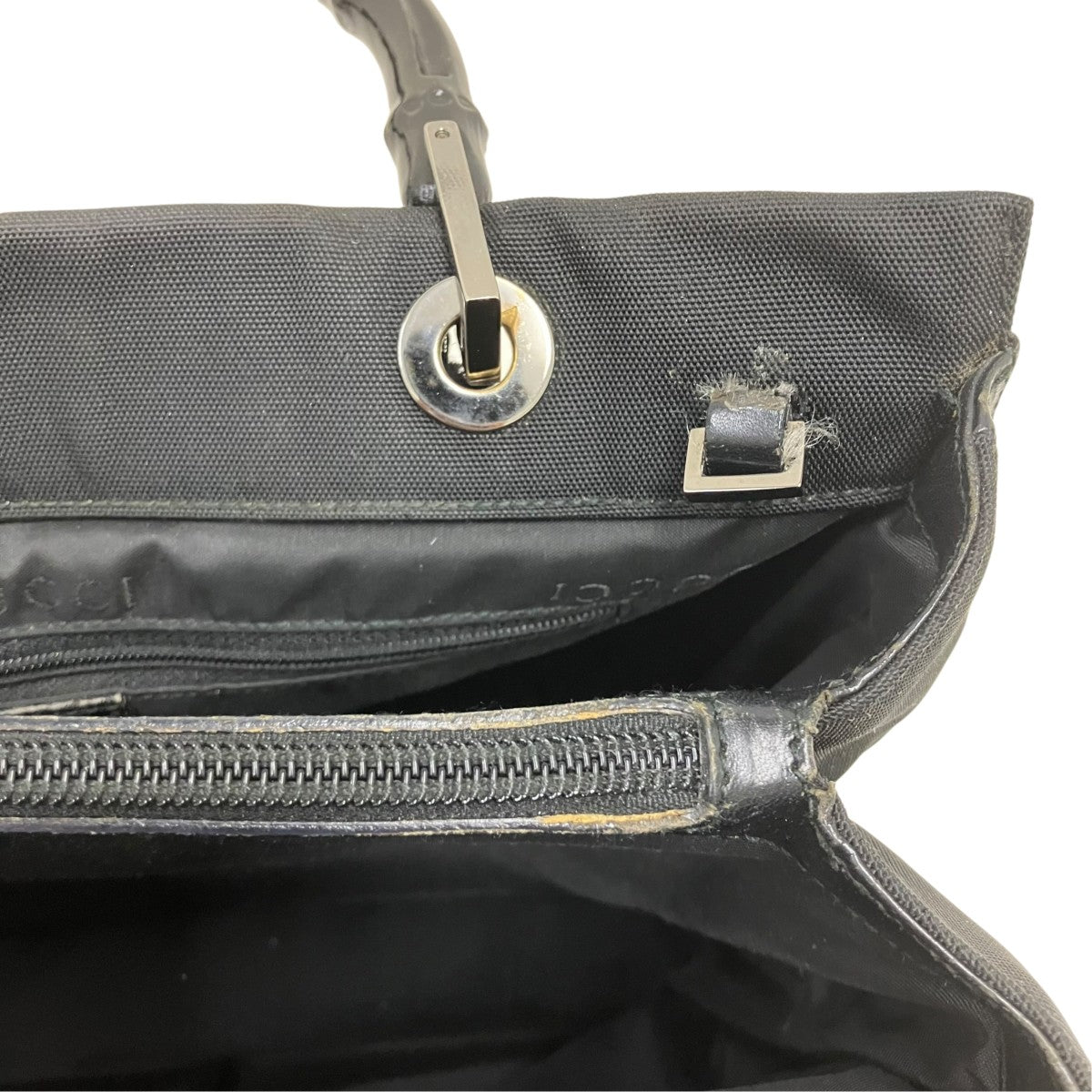 GUCCI バンブーハンドバッグ 古着・中古-9枚目のアイテム画像