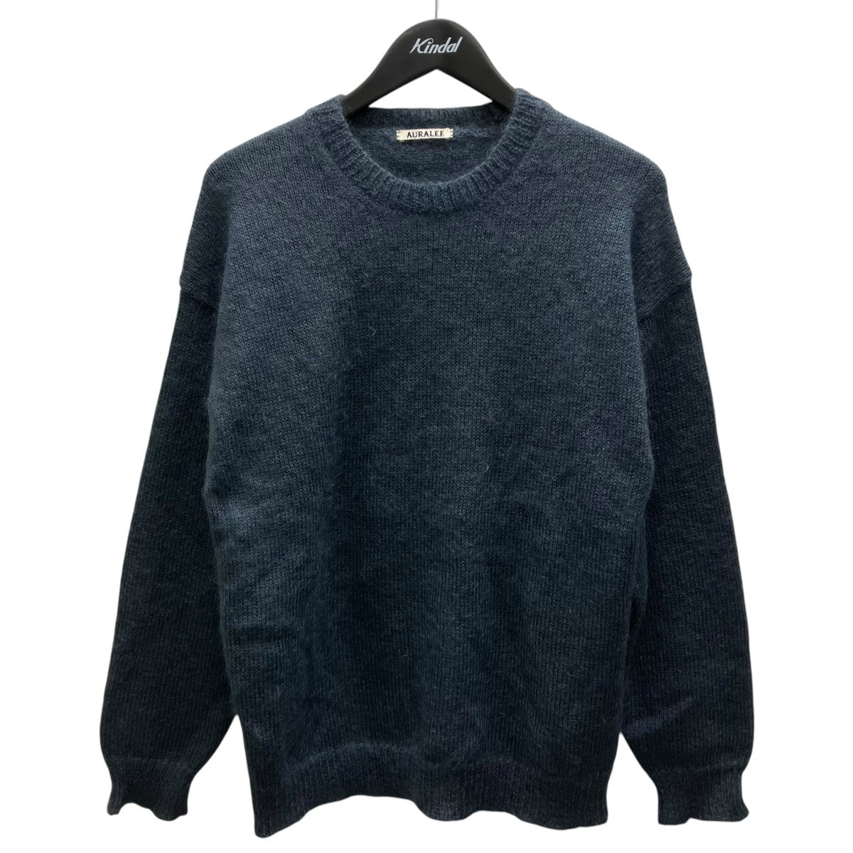 19AWSUPER KID MOHAIR KNIT P O 厚手ニット