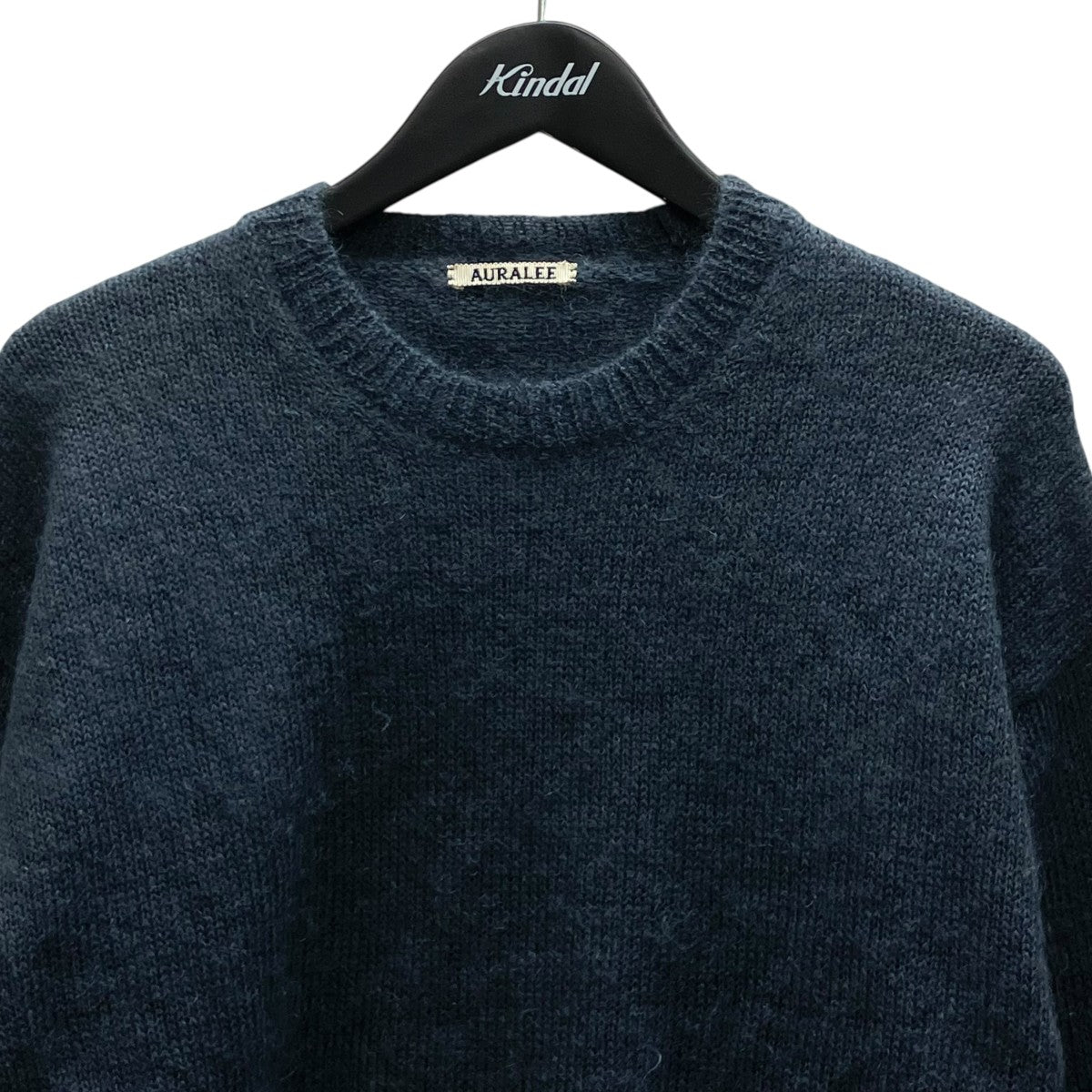 19AWSUPER KID MOHAIR KNIT P O 厚手ニット