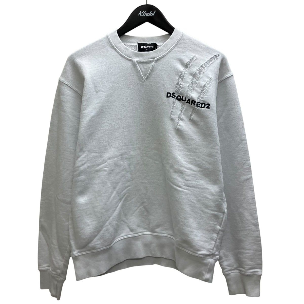 24AW ダメ―ジ加工クルーネックスウェット