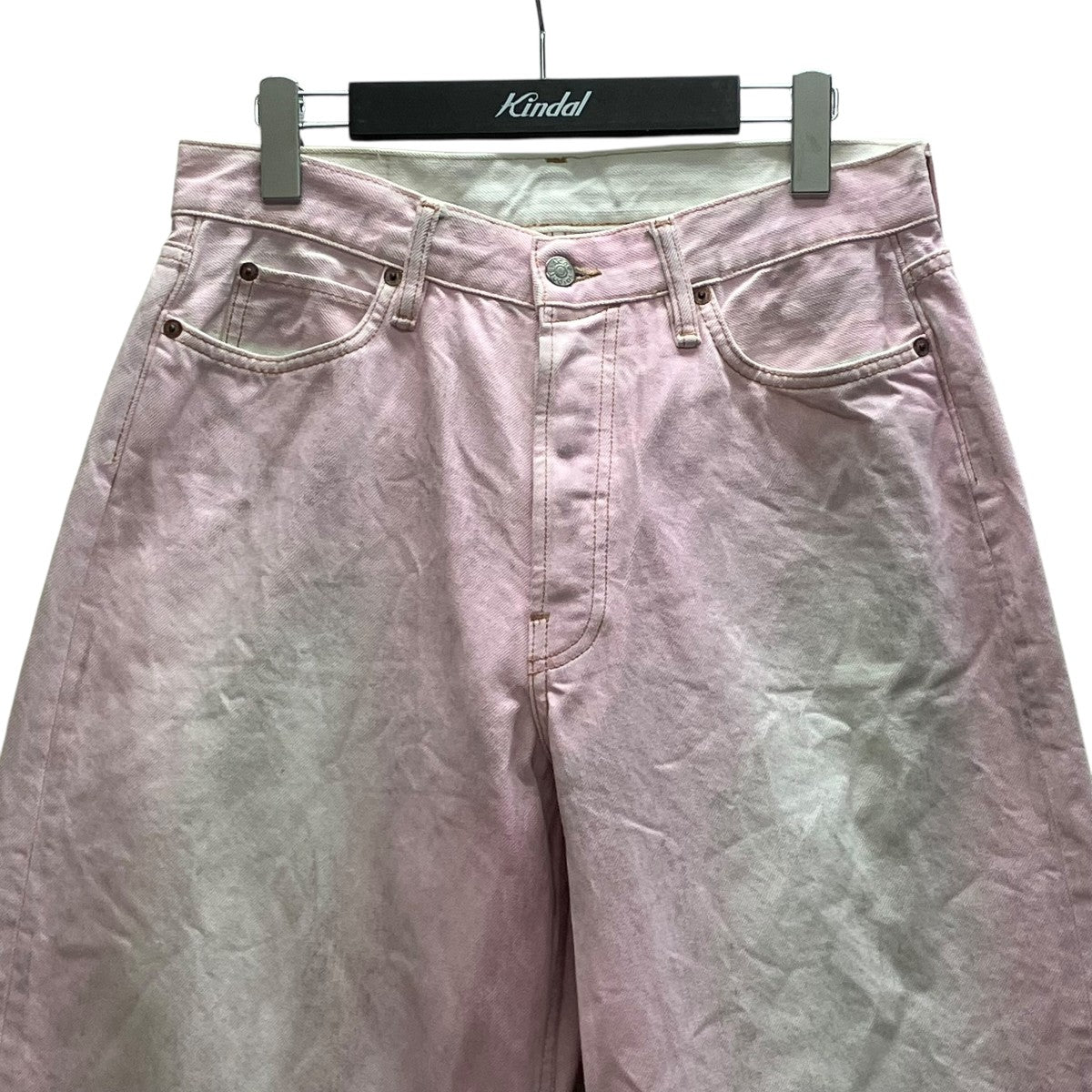 1981M FN Traffic Pink バギーフィットデニムパンツ