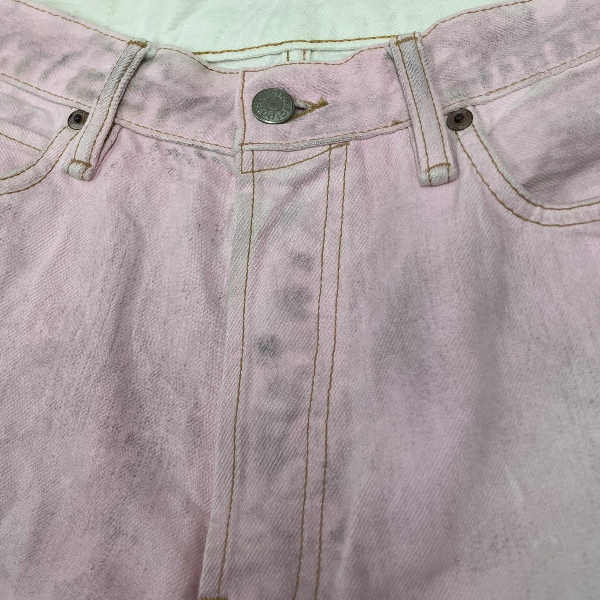 1981M FN Traffic Pink バギーフィットデニムパンツ