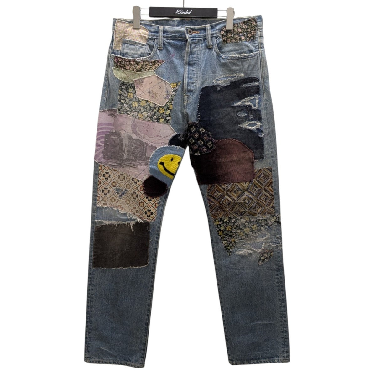 Cisco Denim パッチワークデニムパンツ