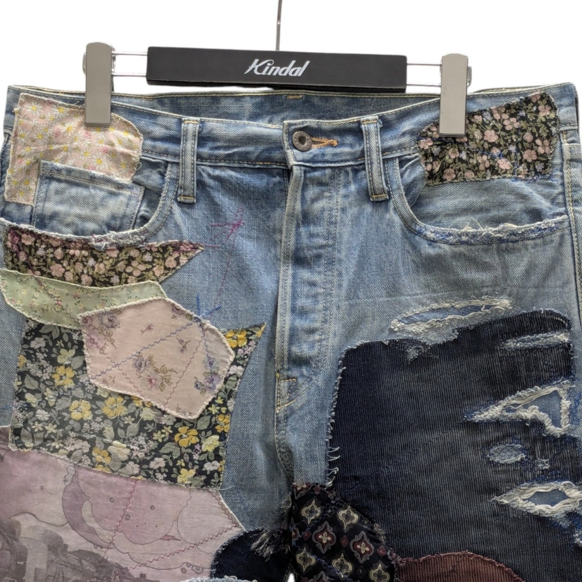 Cisco Denim パッチワークデニムパンツ