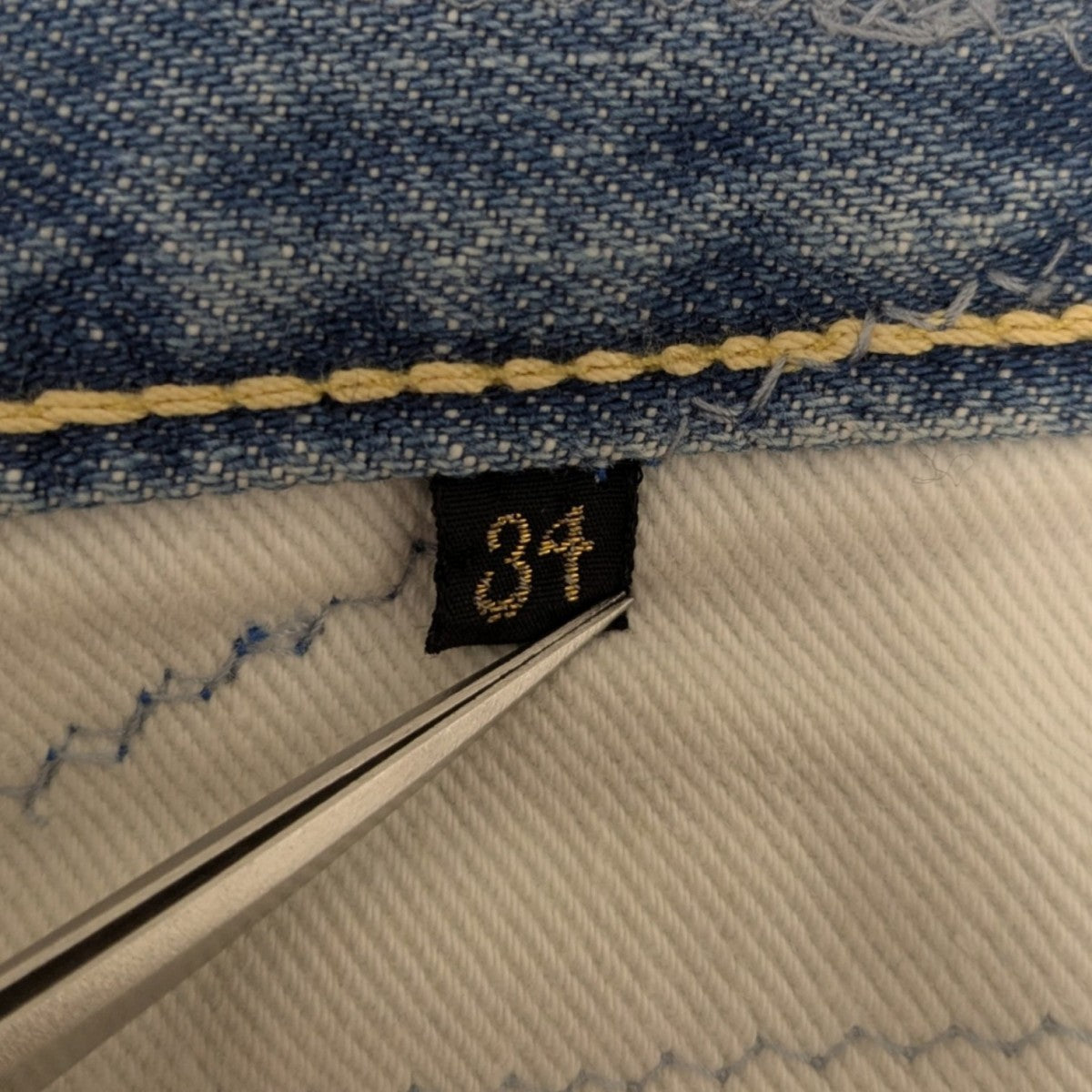 Cisco Denim パッチワークデニムパンツ