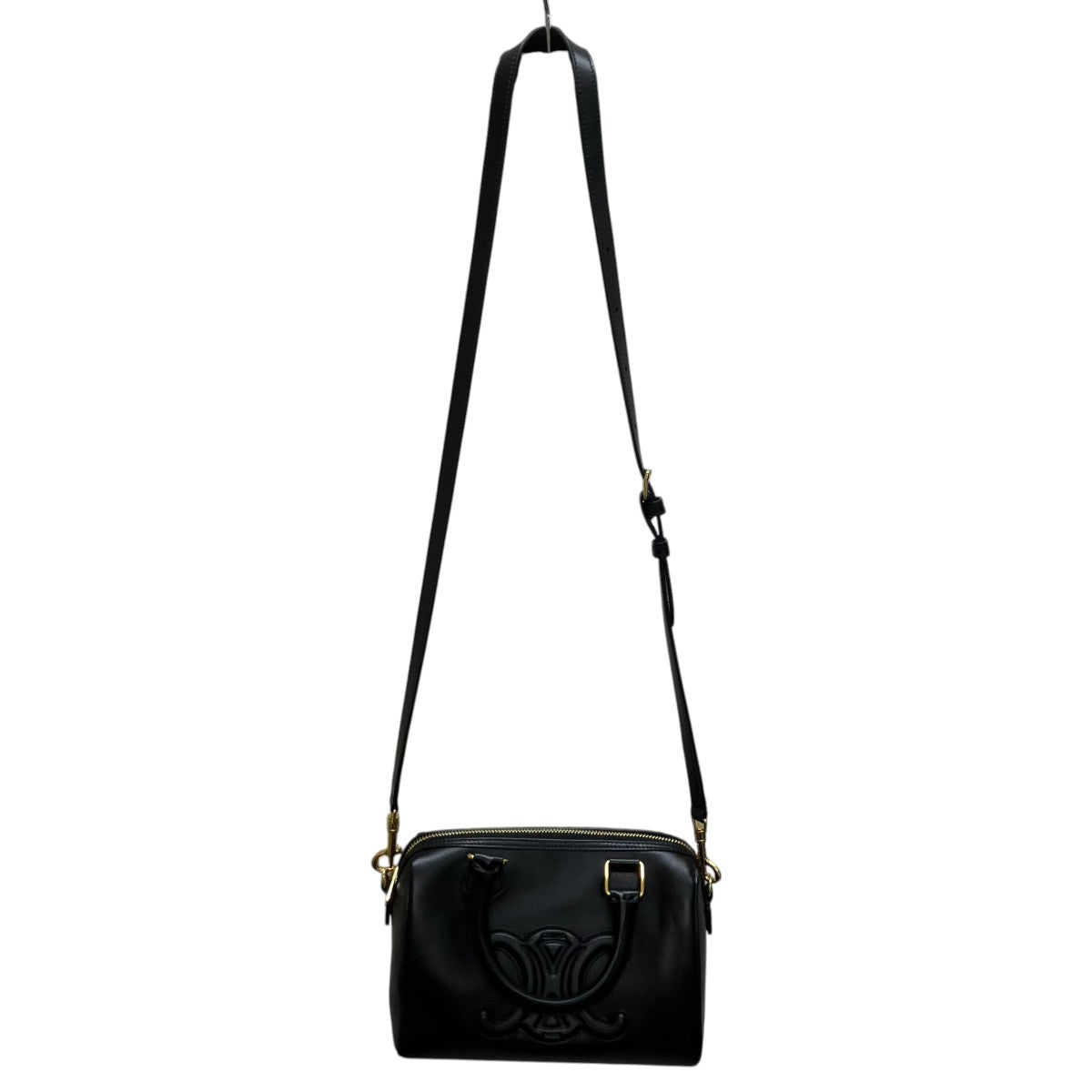 CELINE(セリーヌ) スモールボストンスムースカーフスキン ハンドバッグ 