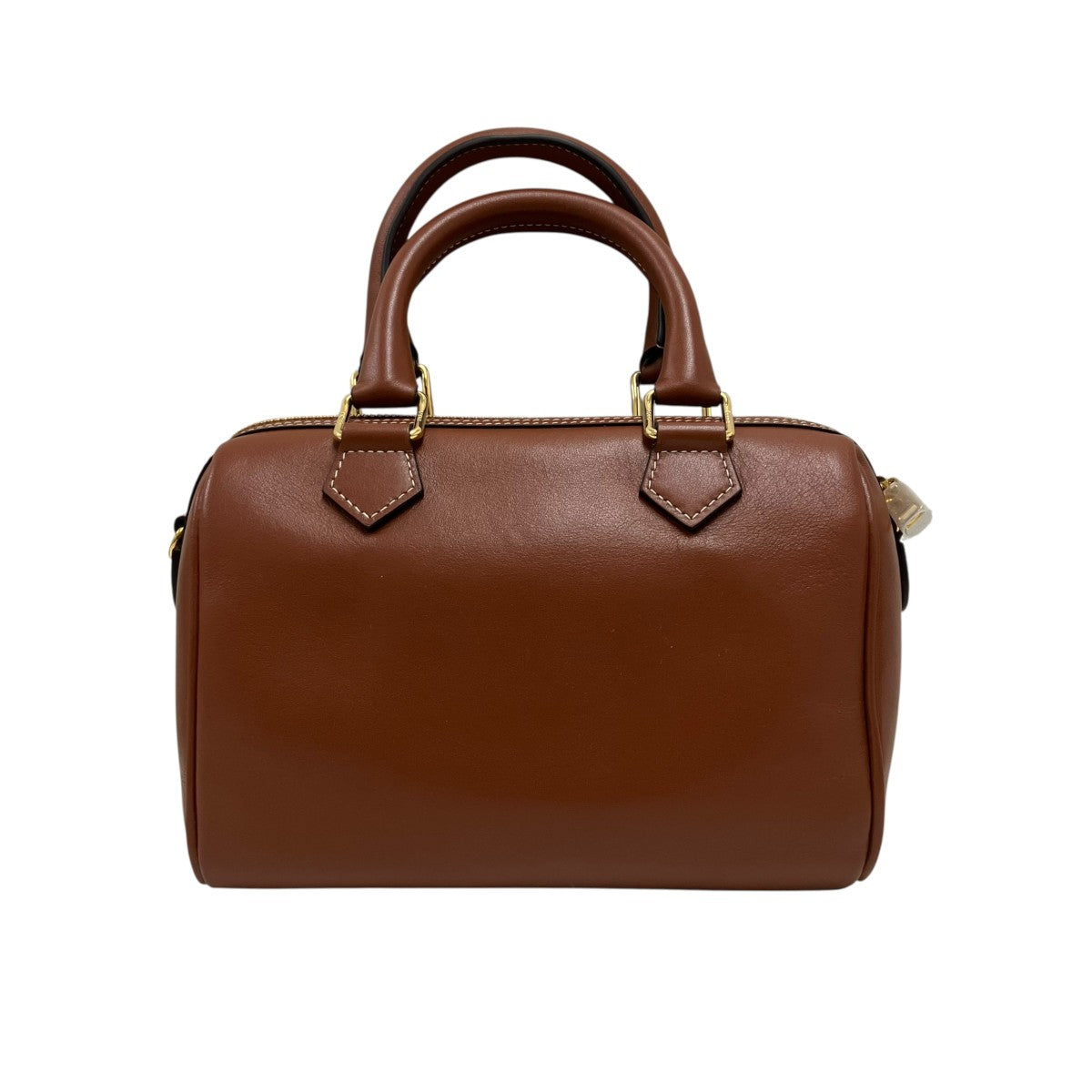 CELINE スモールボストンスムースカーフスキンハンドバッグ 古着・中古-4枚目のアイテム画像