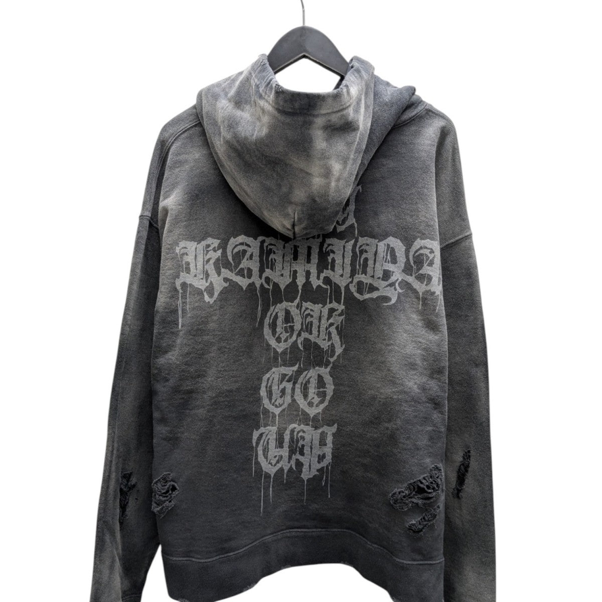 24SS CROSS PRINTED HOODIE クロスプリントフーディ