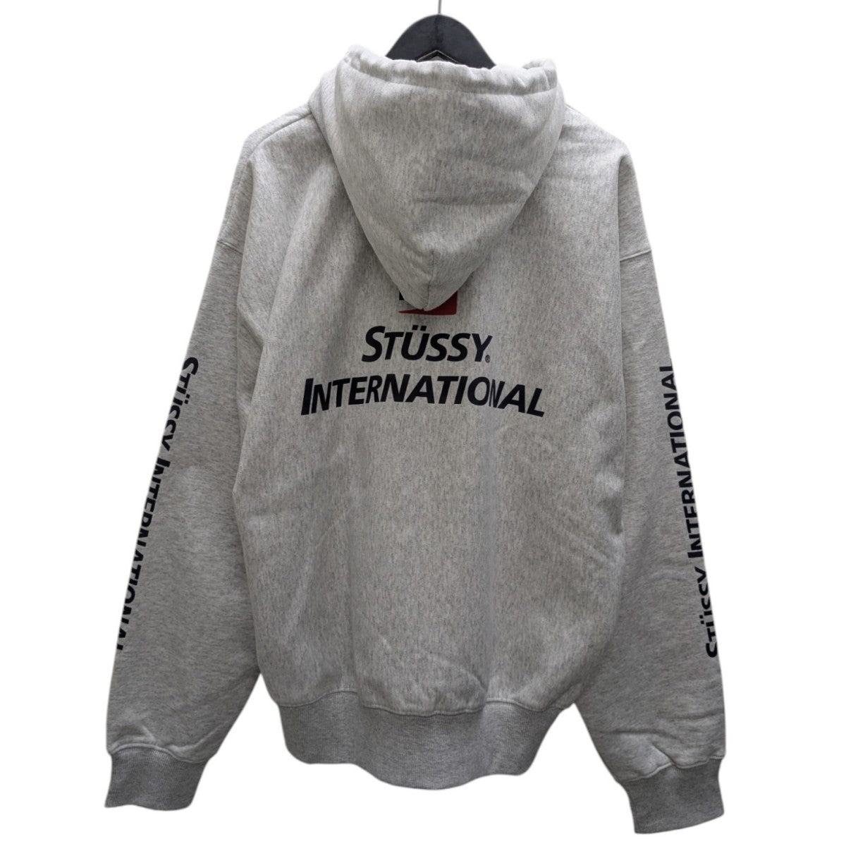 INTERNATIONAL ZIP HOODIE バックプリントジップパーカー