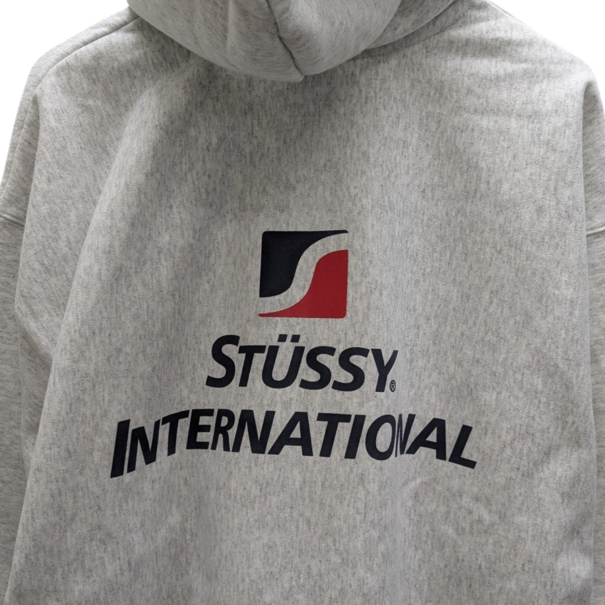 INTERNATIONAL ZIP HOODIE バックプリントジップパーカー