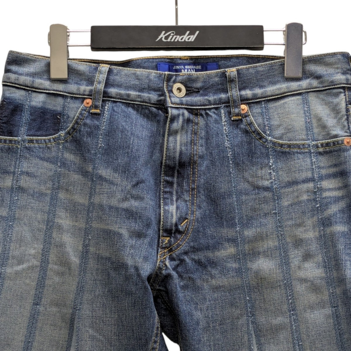 26SS 綿デニム 製品加工パンツ