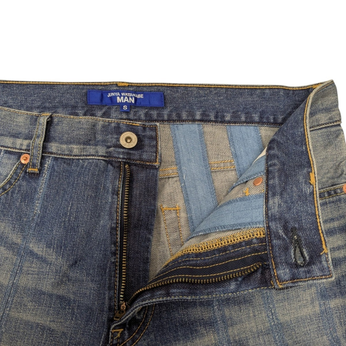 26SS 綿デニム 製品加工パンツ