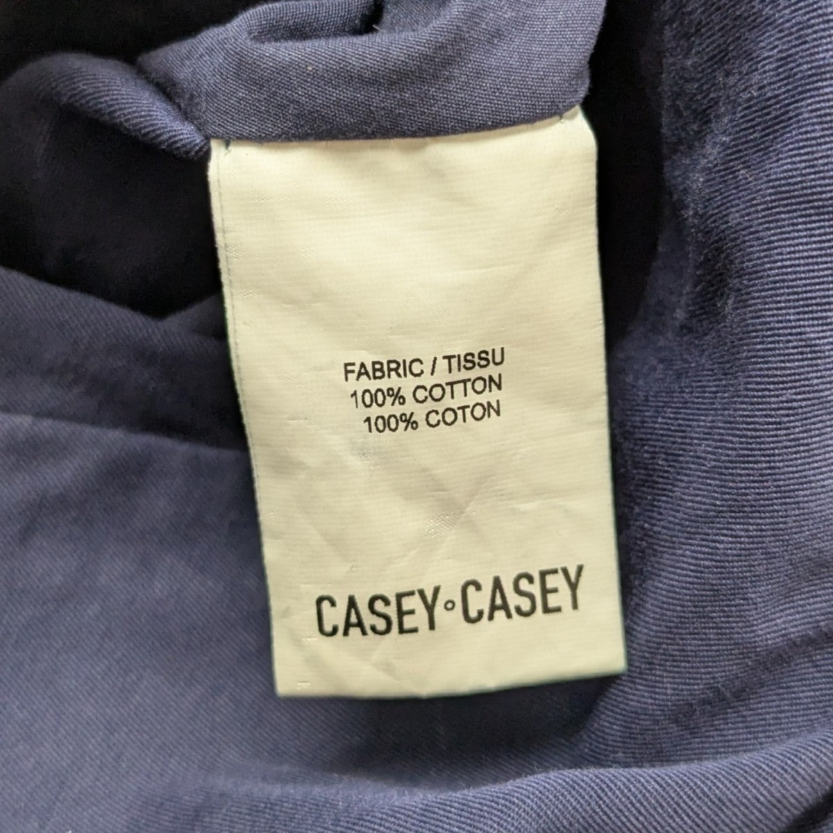 CASEY CASEY SUN JACKET-DOUBLE COT ジャケット 古着・中古-7枚目のアイテム画像