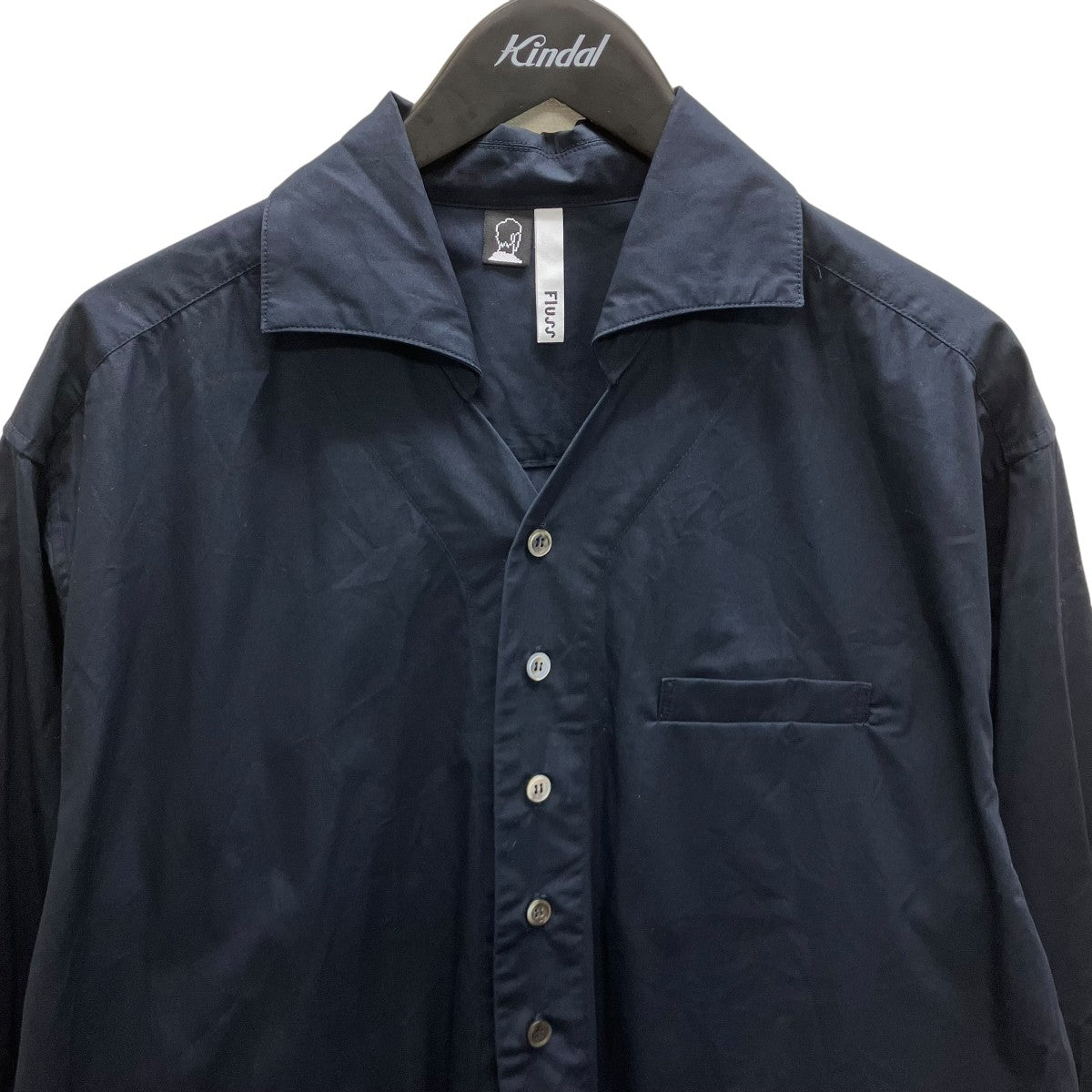 FLUSS シャツワンピース 古着・中古-2枚目のアイテム画像