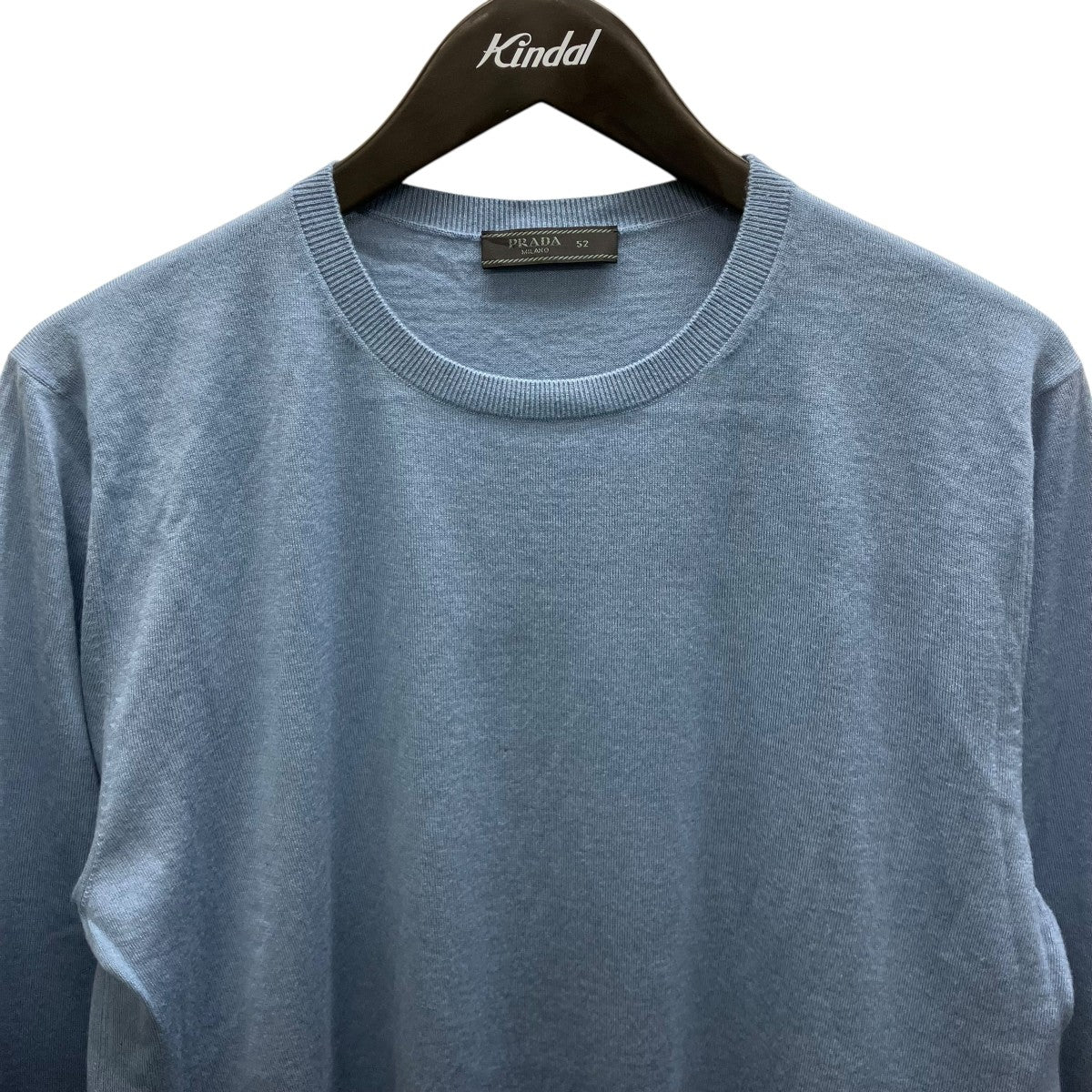 PRADA クルーネックニット 古着・中古-2枚目のアイテム画像