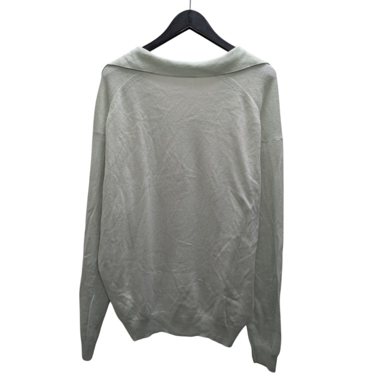 SUPER FINE CASHMERE SILK KNIT SKIPPER POLO ニットポロシャツ