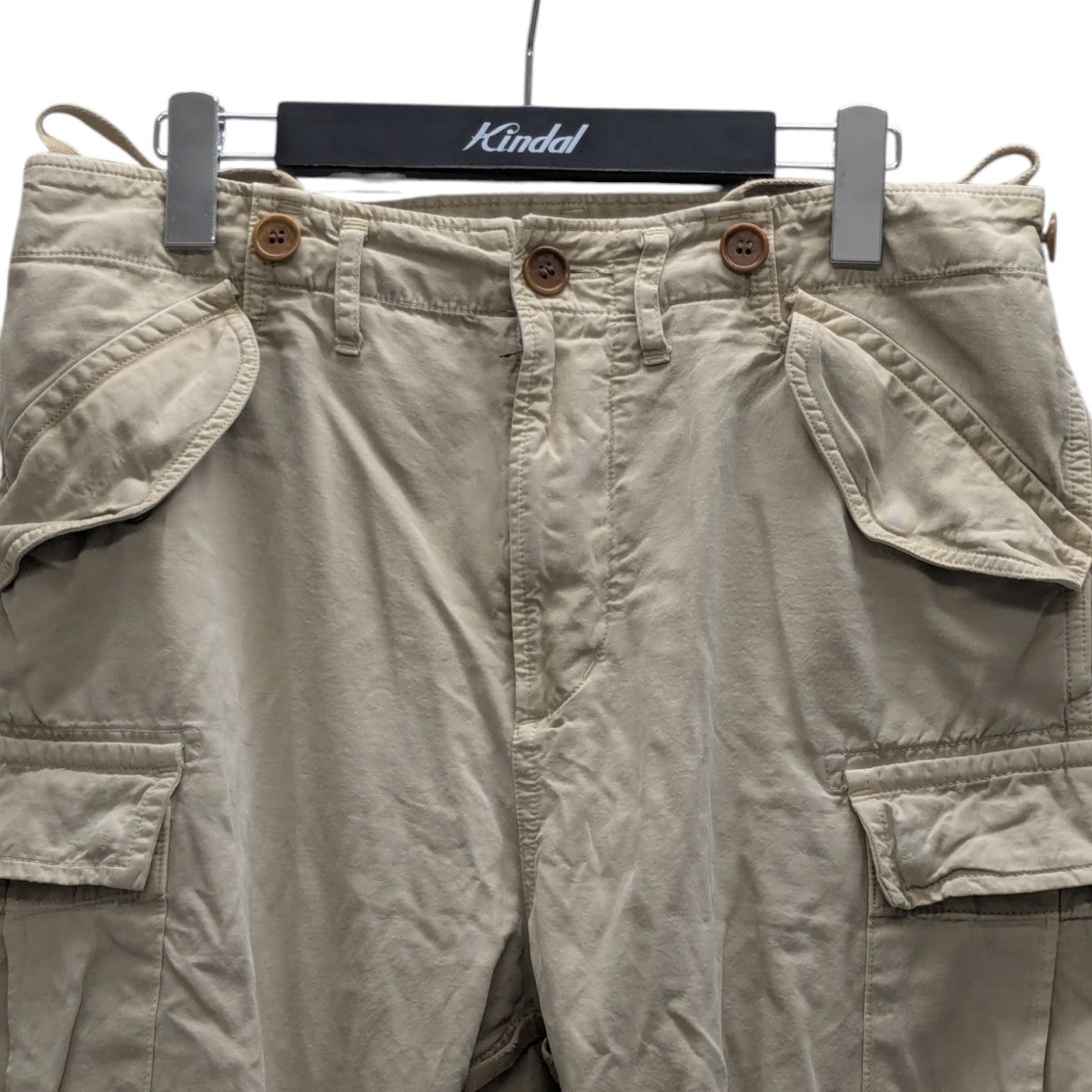 21AW EIGER SANCTION PANTS DMGD カーゴパンツ