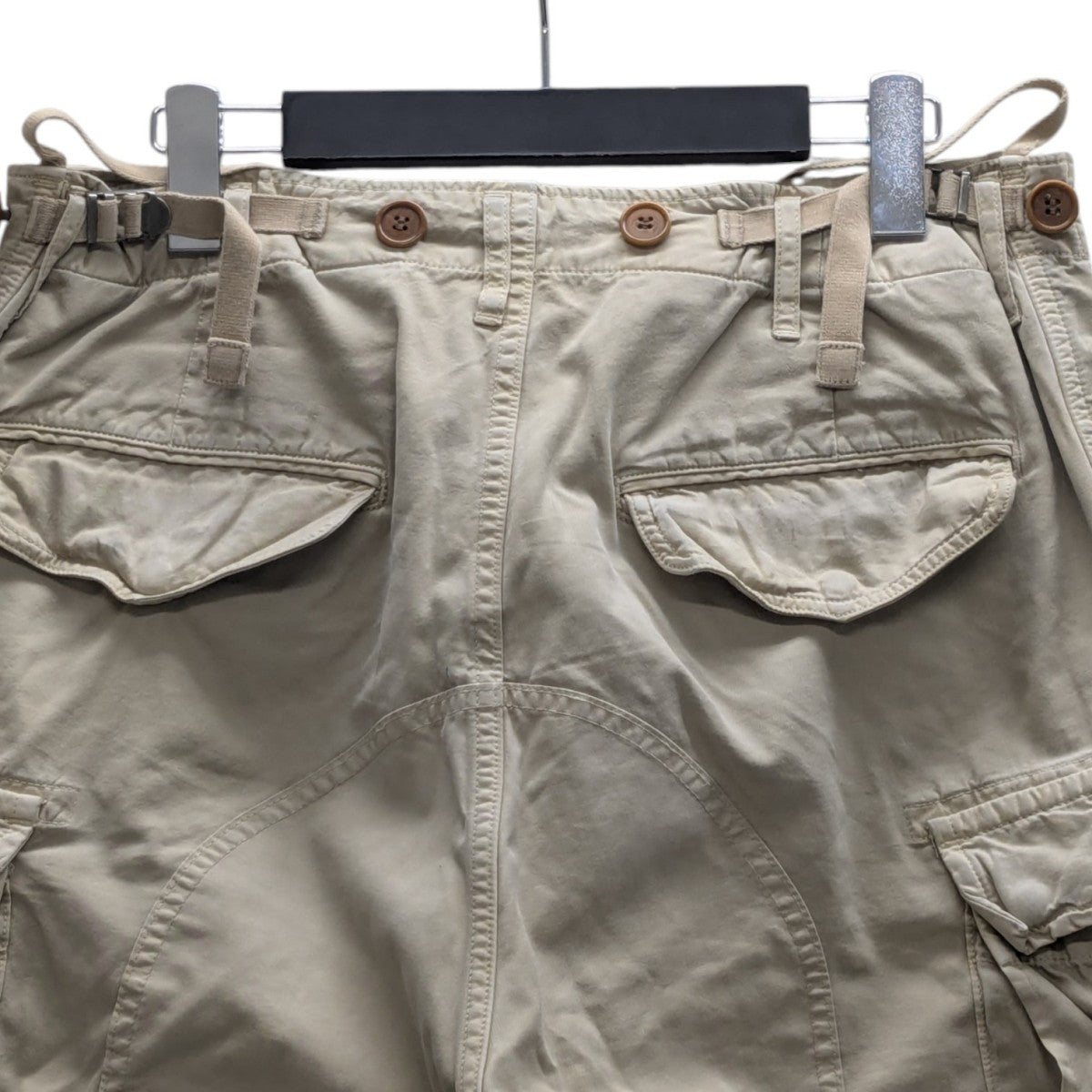 21AW EIGER SANCTION PANTS DMGD カーゴパンツ