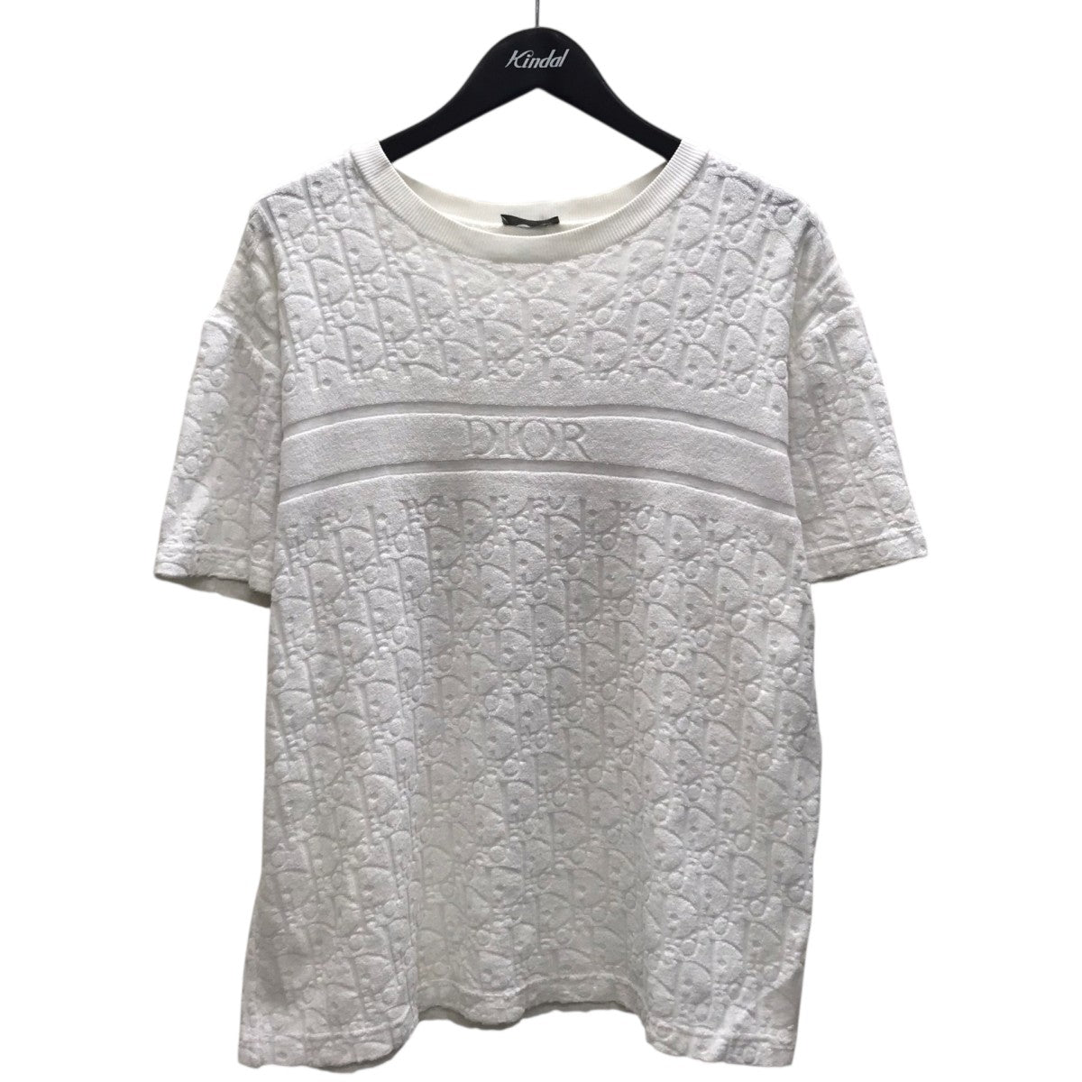20SS Oversized Tee with Dior Oblique Motif 半袖Tシャツ 943J305E0602