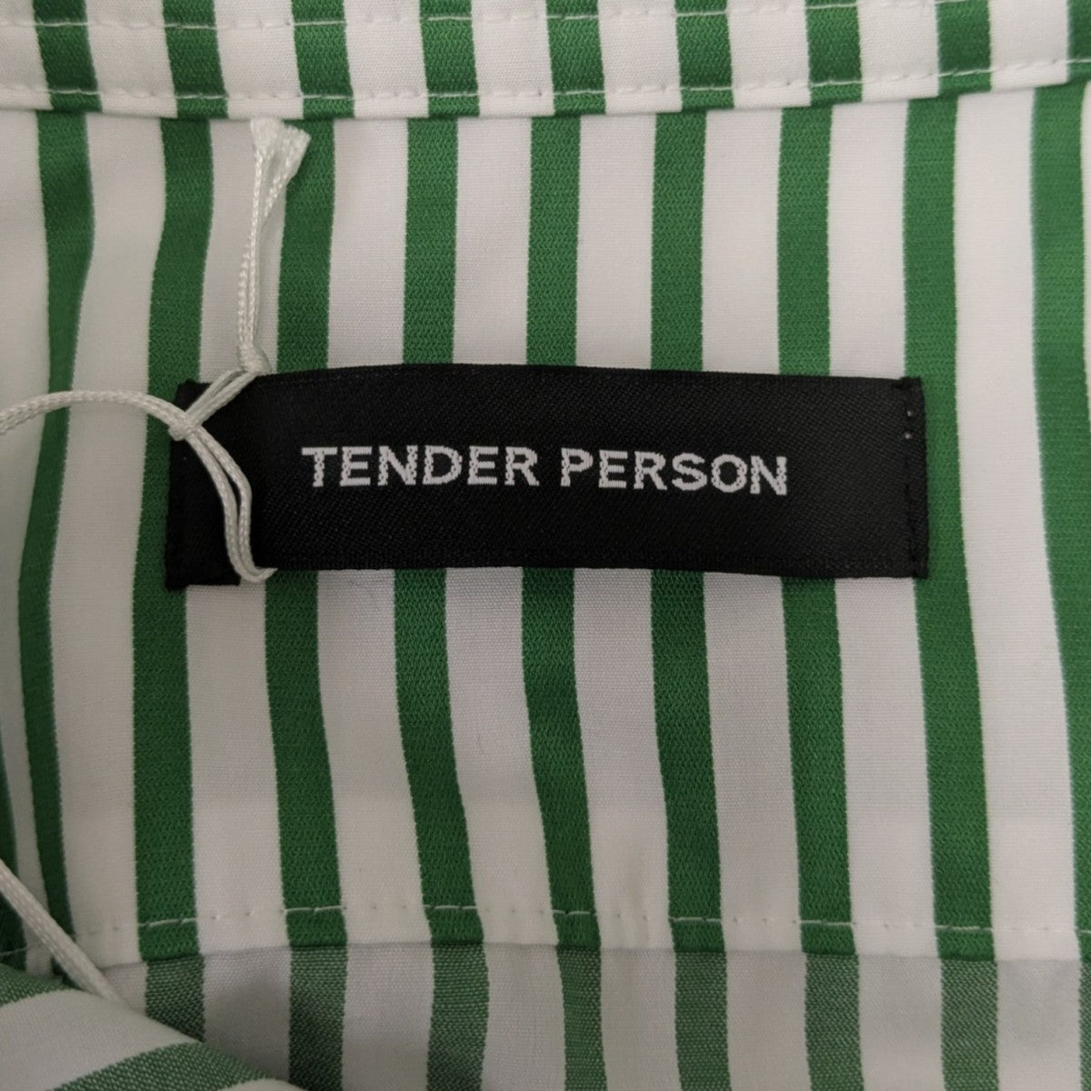 STRIPE DRESS SHIRT 長袖ストライプシャツ