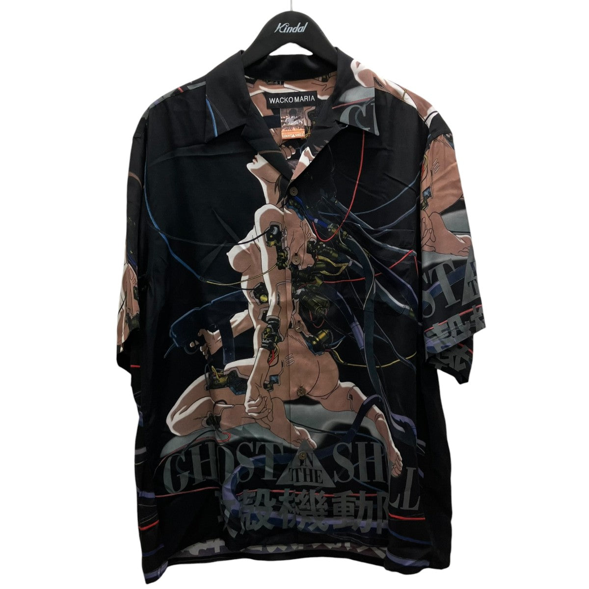 WACKO MARIA 攻殻機動隊GHOST IN THE SHELL HAWAIIAN SHIRTSTYPE2 半袖シャツ 古着・中古-1枚目のアイテム画像