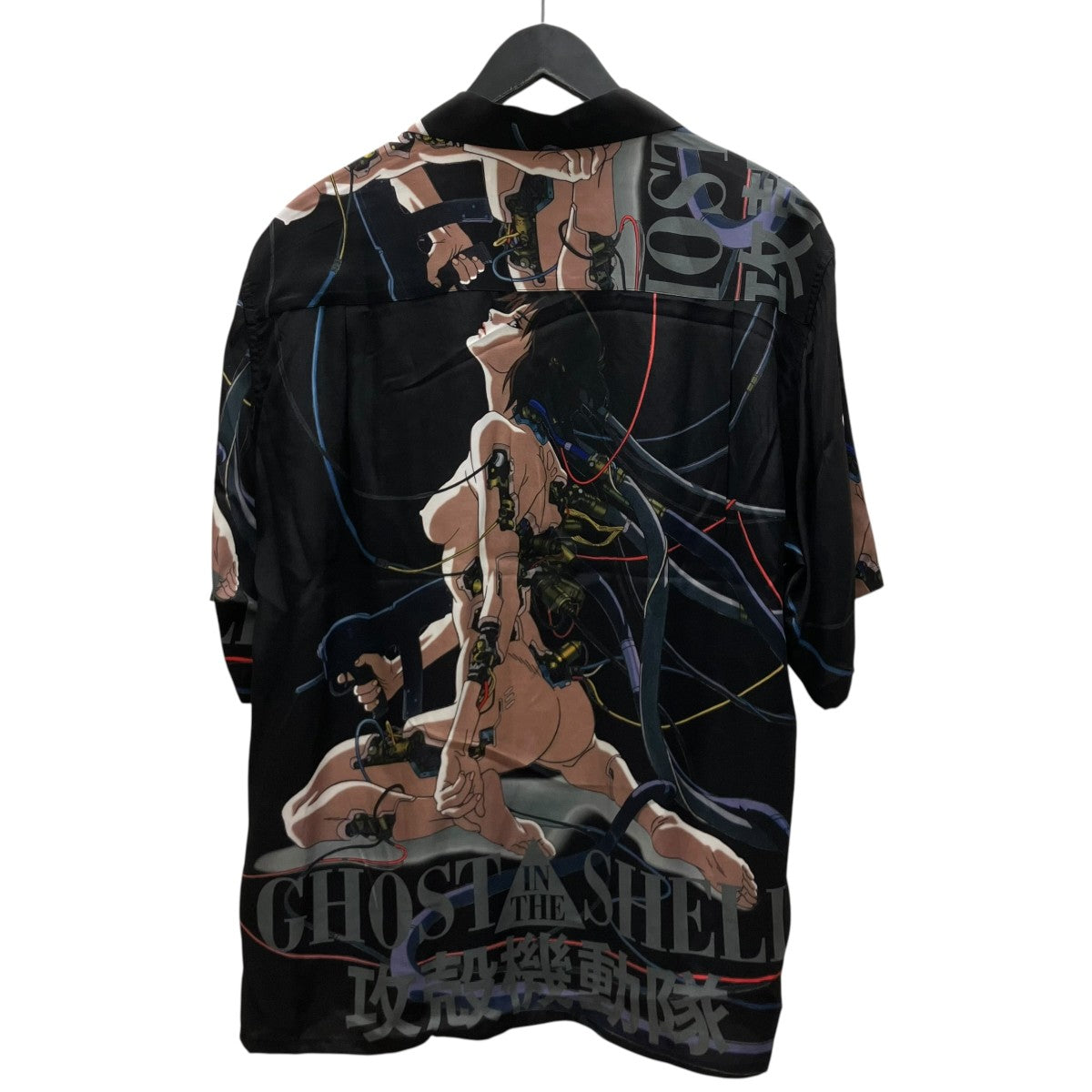 WACKO MARIA 攻殻機動隊GHOST IN THE SHELL HAWAIIAN SHIRTSTYPE2 半袖シャツ 古着・中古-3枚目のアイテム画像