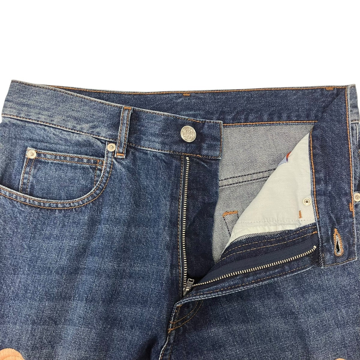 BLUEMARBLE Embroidery Denim Pantsデニムパンツ 古着・中古-5枚目のアイテム画像
