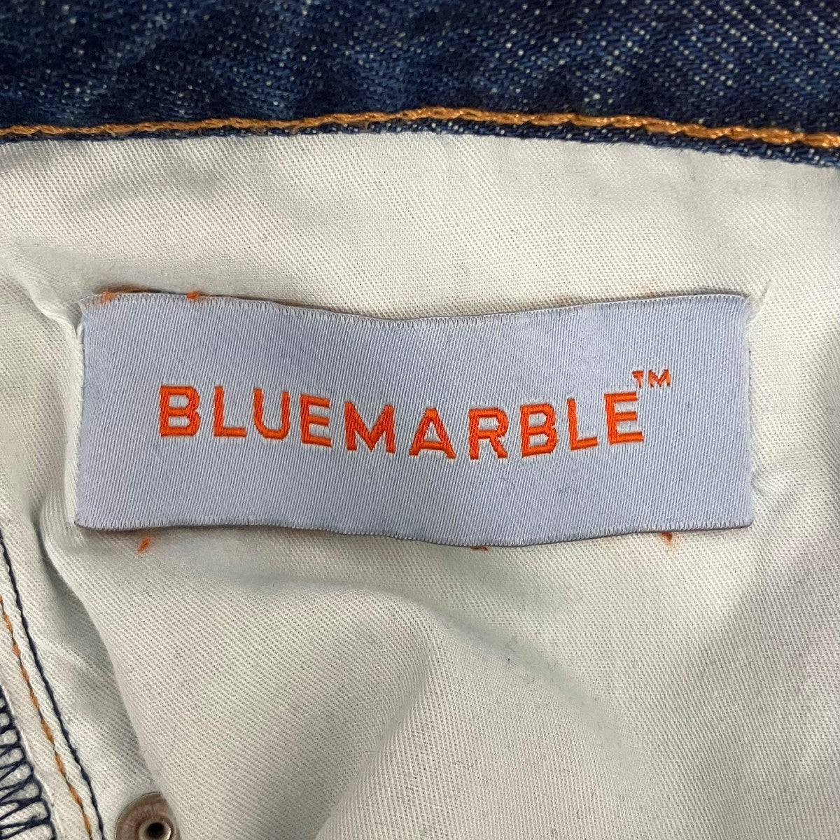 BLUEMARBLE Embroidery Denim Pantsデニムパンツ 古着・中古-7枚目のアイテム画像