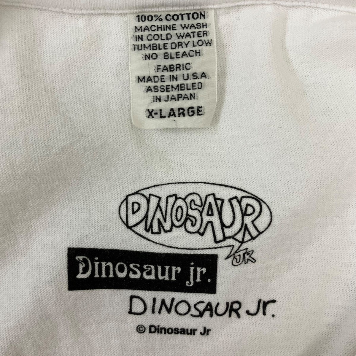 DINOSAUR JR START CHOPPINプリントTシャツ
