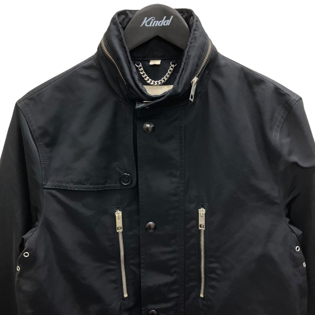 BURBERRY LONDON ジップアップジャケット 古着・中古-2枚目のアイテム画像