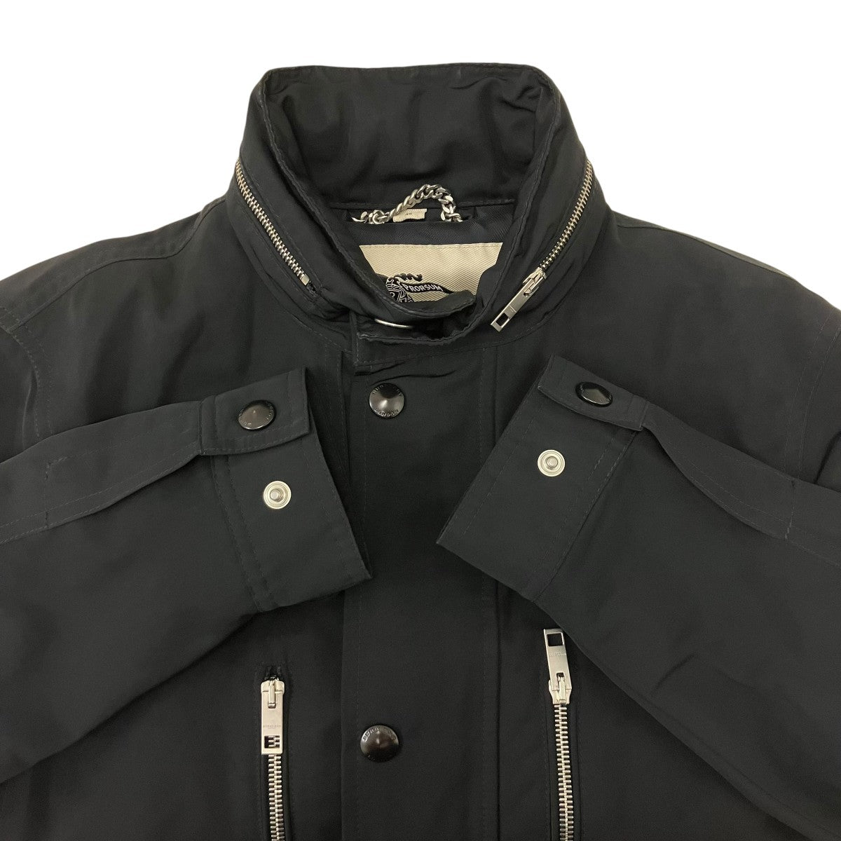 BURBERRY LONDON ジップアップジャケット 古着・中古-5枚目のアイテム画像