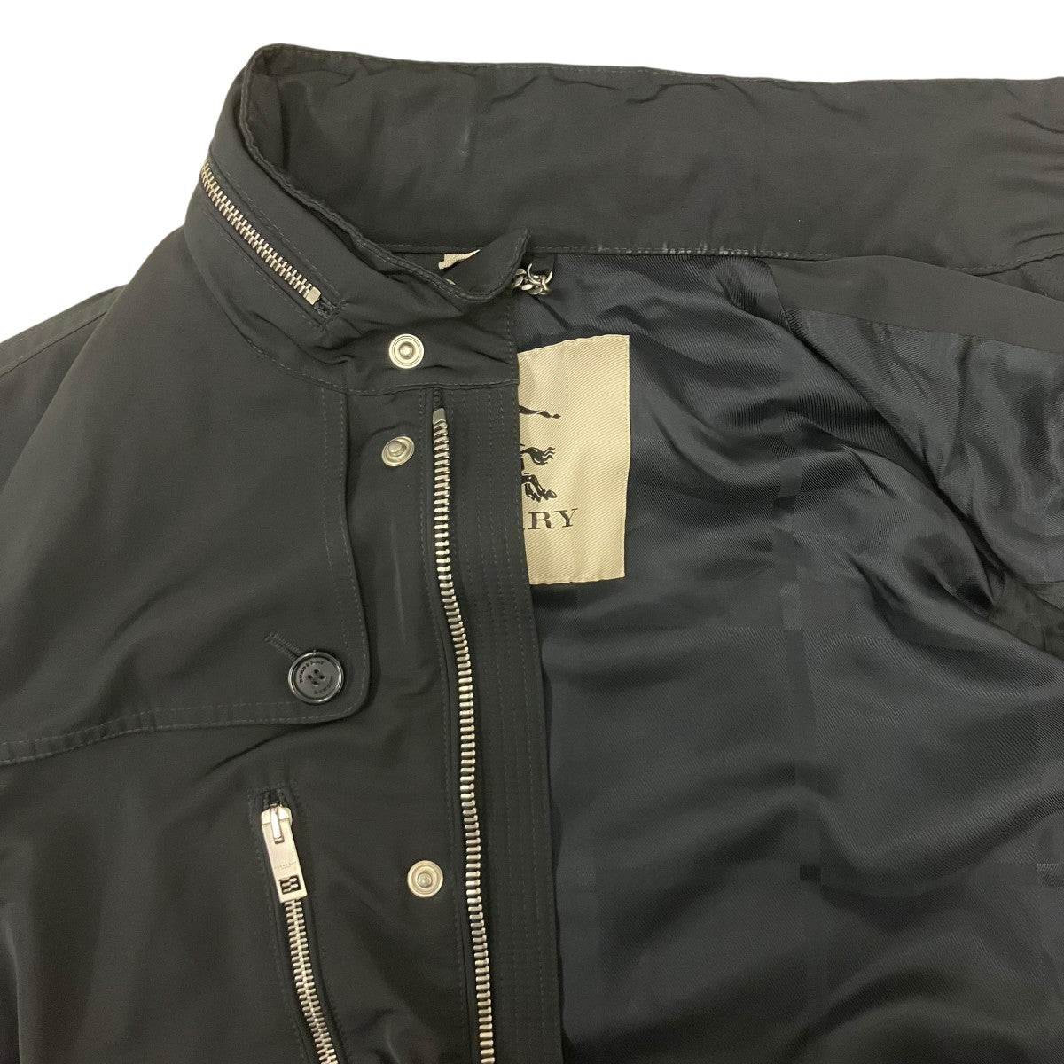 BURBERRY LONDON ジップアップジャケット 古着・中古-6枚目のアイテム画像