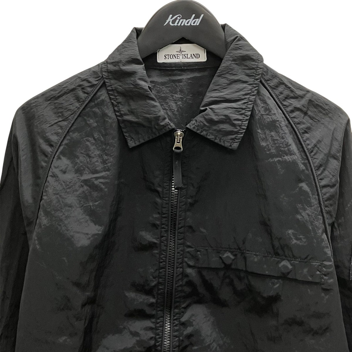STONE ISLAND ガーメントダイナイロンメタルパッカブルブルゾン 古着・中古-2枚目のアイテム画像