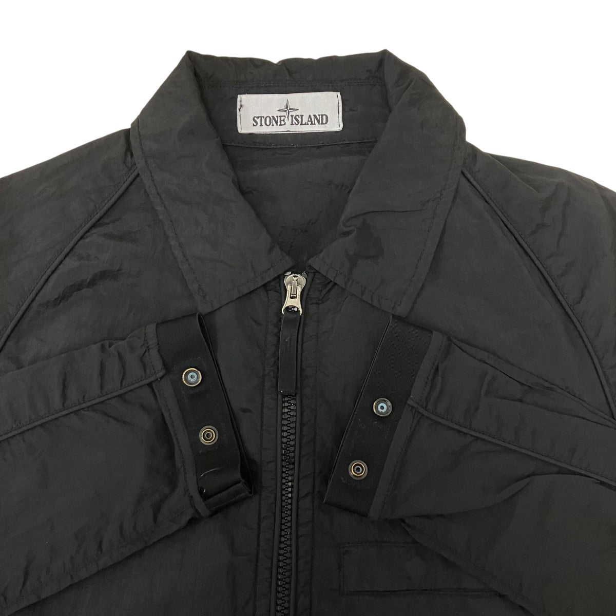 STONE ISLAND ガーメントダイナイロンメタルパッカブルブルゾン 古着・中古-5枚目のアイテム画像