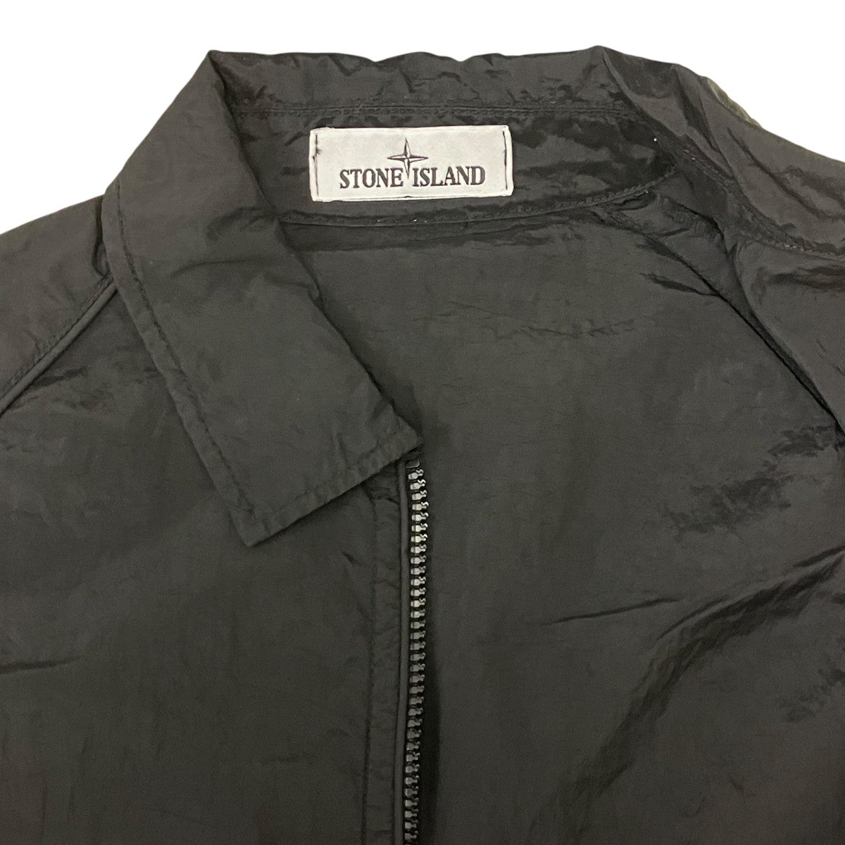 STONE ISLAND ガーメントダイナイロンメタルパッカブルブルゾン 古着・中古-6枚目のアイテム画像