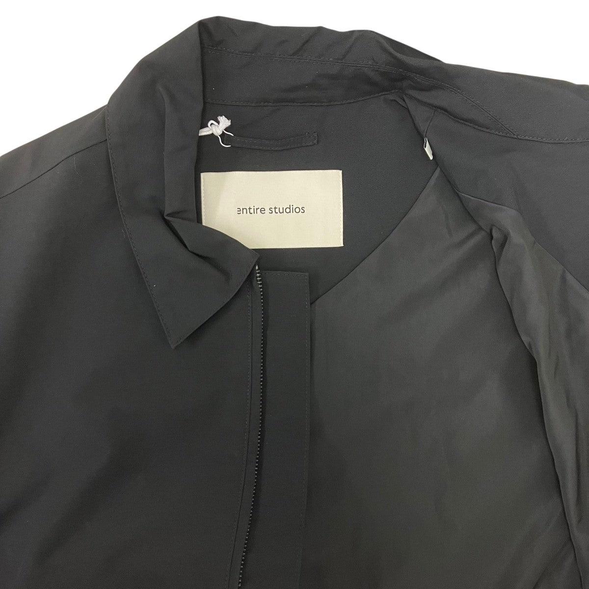 ENTIRE STUDIOS 26SSWight Jacket BLACK ジップジャケット 古着・中古-6枚目のアイテム画像