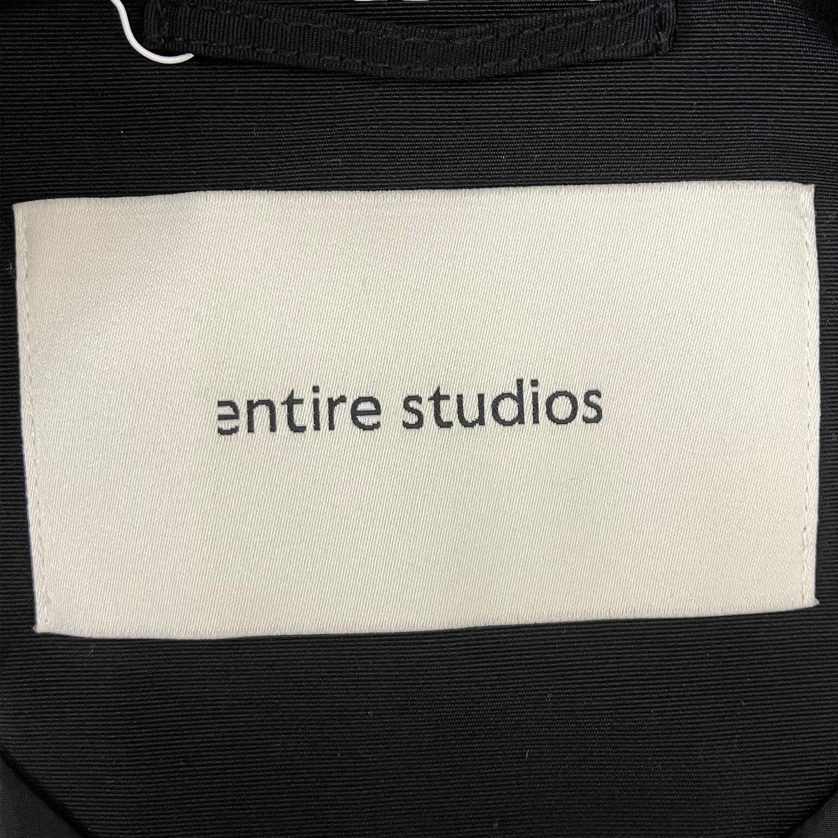 ENTIRE STUDIOS 26SSWight Jacket BLACK ジップジャケット 古着・中古-7枚目のアイテム画像