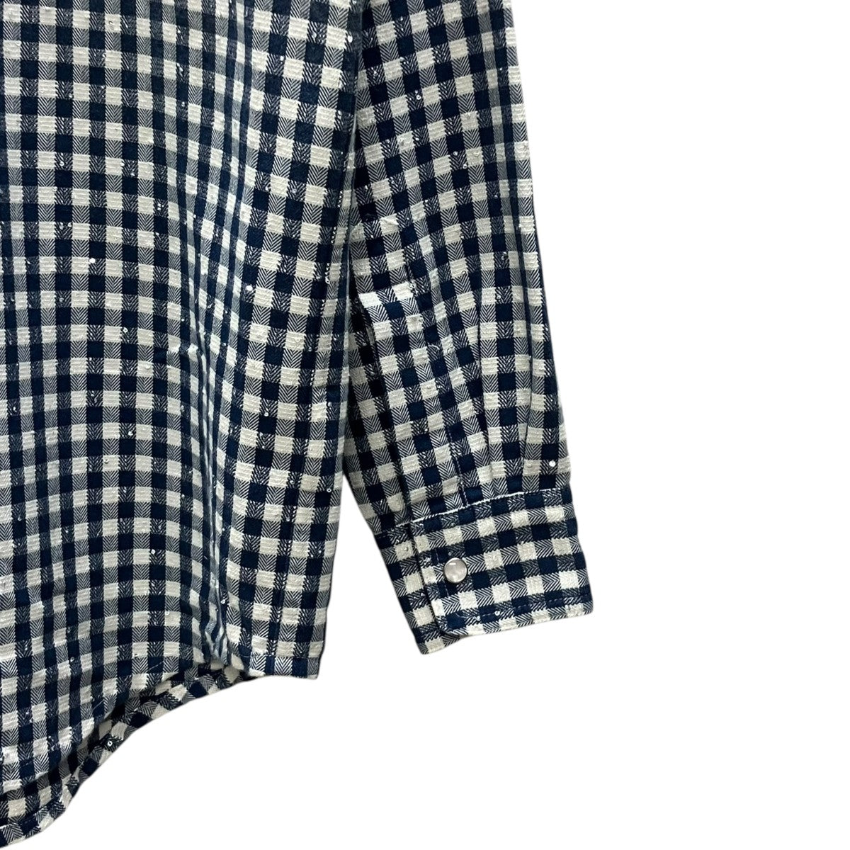MASU FADED SPARKLING PLAID SHIRT 長袖シャツ 古着・中古-4枚目のアイテム画像