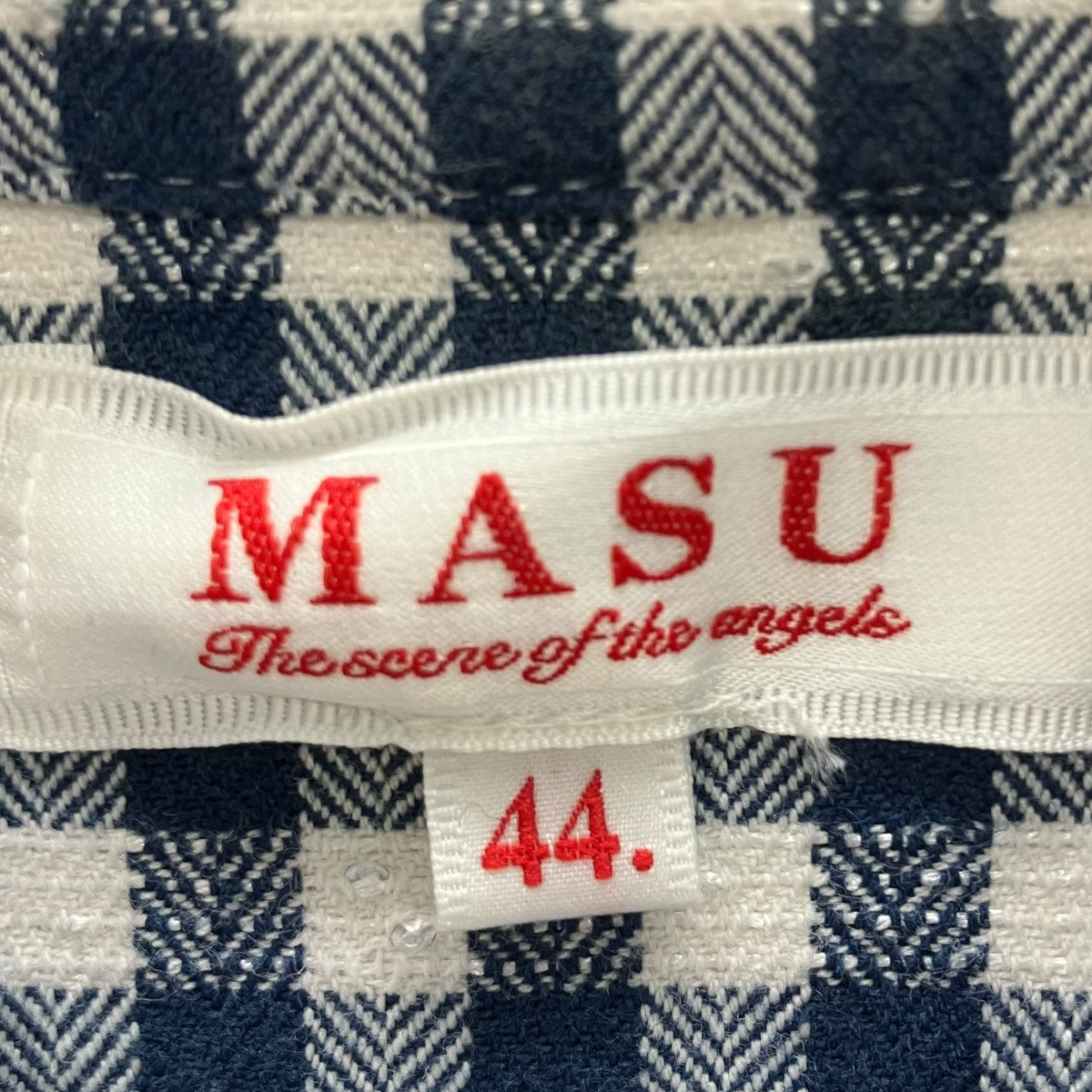 MASU FADED SPARKLING PLAID SHIRT 長袖シャツ 古着・中古-5枚目のアイテム画像