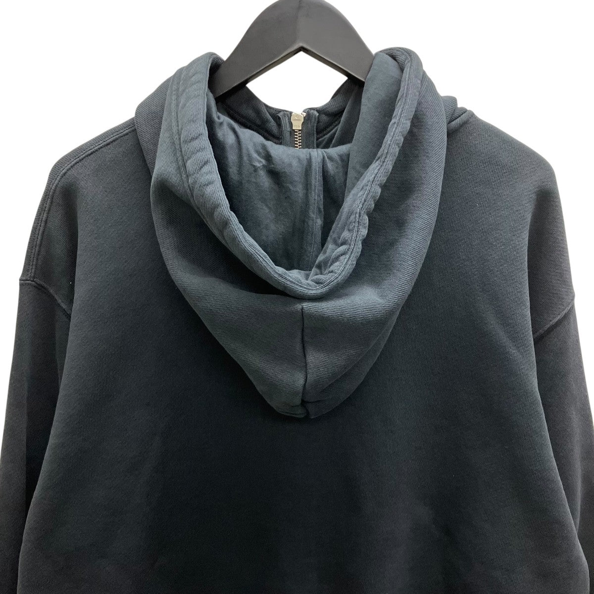 BUBBLE ZIP HOODIE VINTAGE BLACK バブルジップヴィンテージパーカー