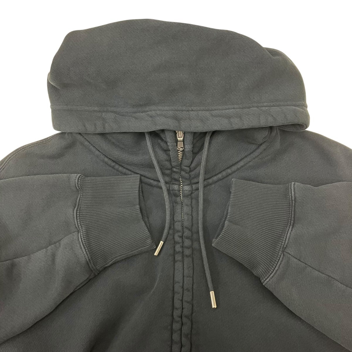 BUBBLE ZIP HOODIE VINTAGE BLACK バブルジップヴィンテージパーカー