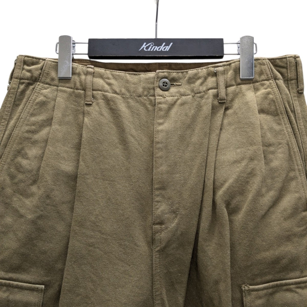 SILK TWILL MILITARY PANTS シルクツイルミリタリーパンツ
