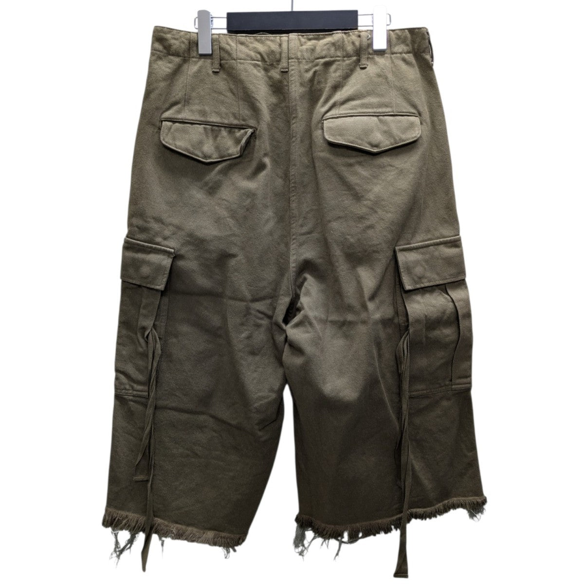 SILK TWILL MILITARY PANTS シルクツイルミリタリーパンツ